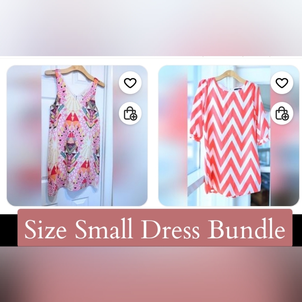 Pink Dress Bundle: Lulus and Anthropologie. Size Small